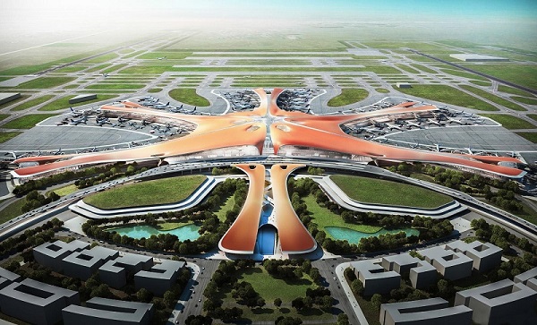 北京大兴机场旅客航站楼及综合换乘中心（指廊